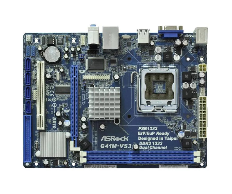 ASRock Desktop Motherboard - 0-G41M-VS3