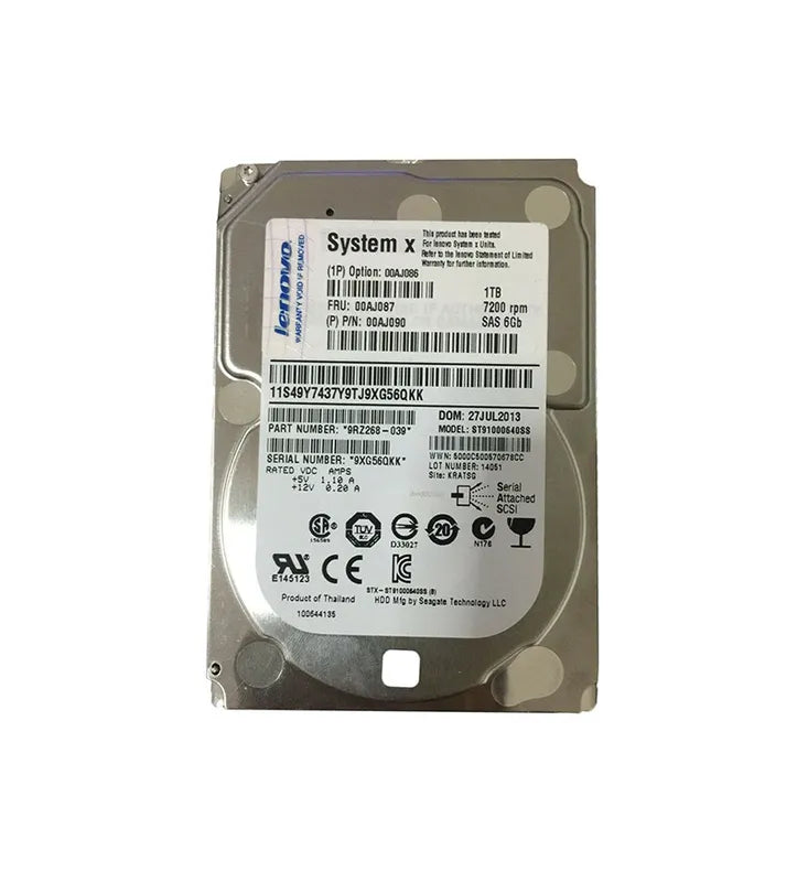 IBM Server Hard Drive - 00AJ086