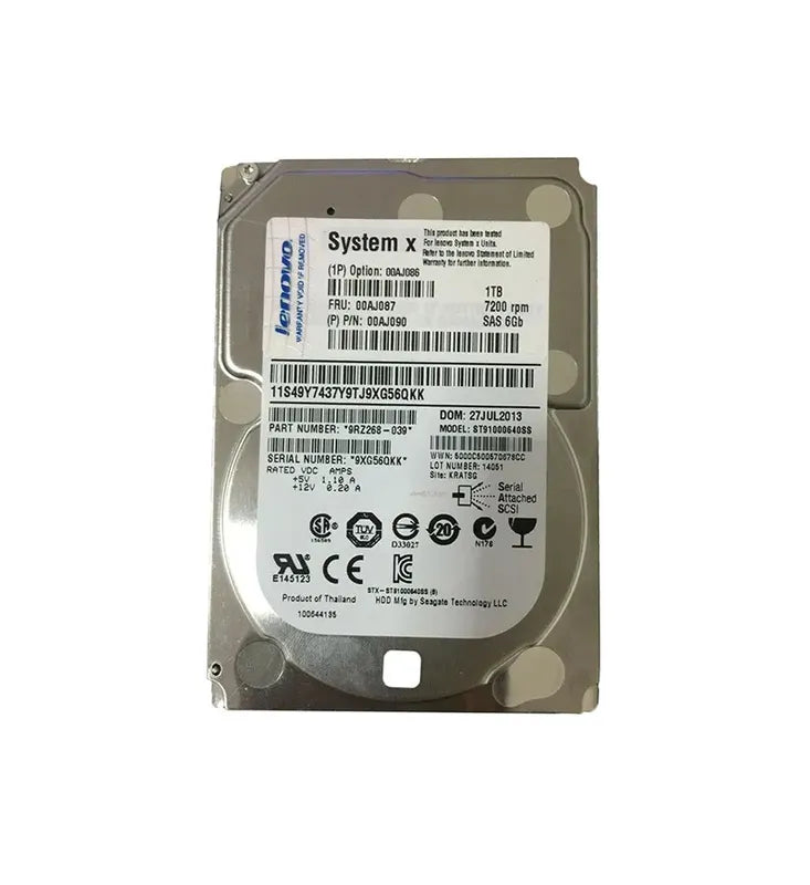 IBM Server Hard Drive - 00AJ087