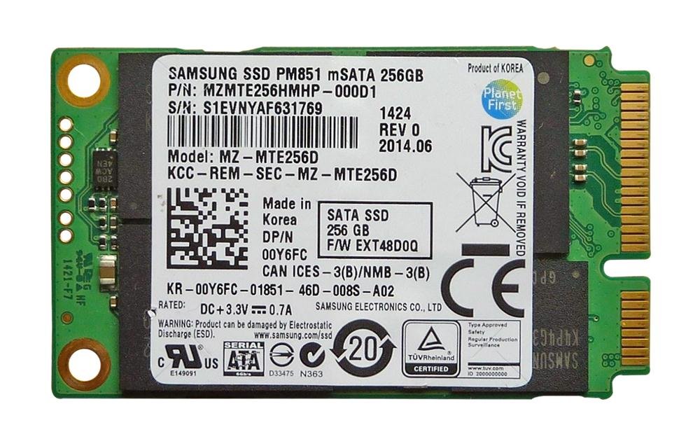 Dell 256GB Solid State Drive (SSD) - 00Y6FC