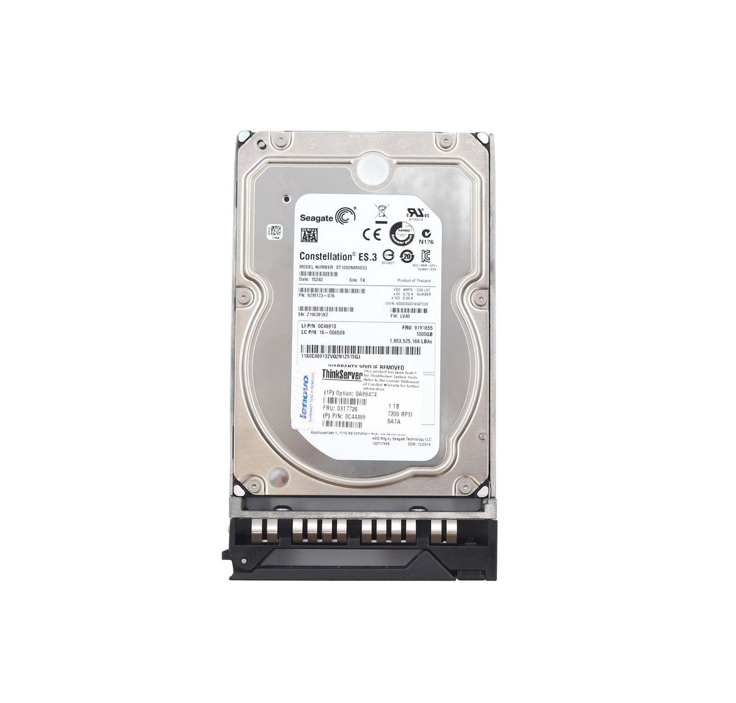 Lenovo 1TB Desktop Hard Drive - 03T7726