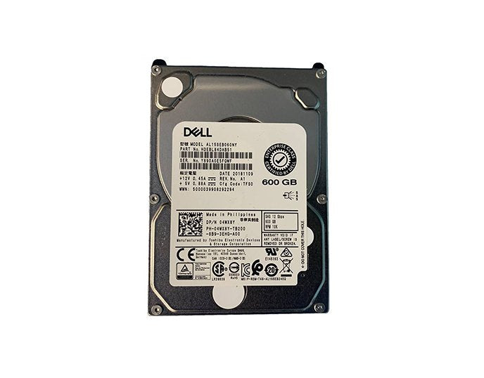 Dell 600GB Server Hard Drive - 04WX8Y