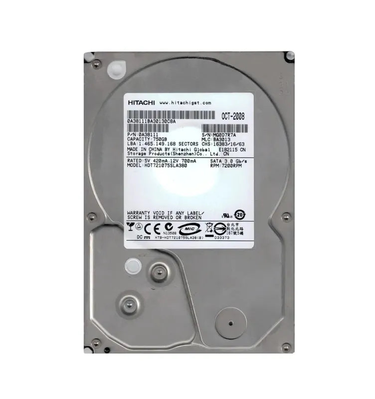 Hitachi Desktop Hard Drive - 0A38111