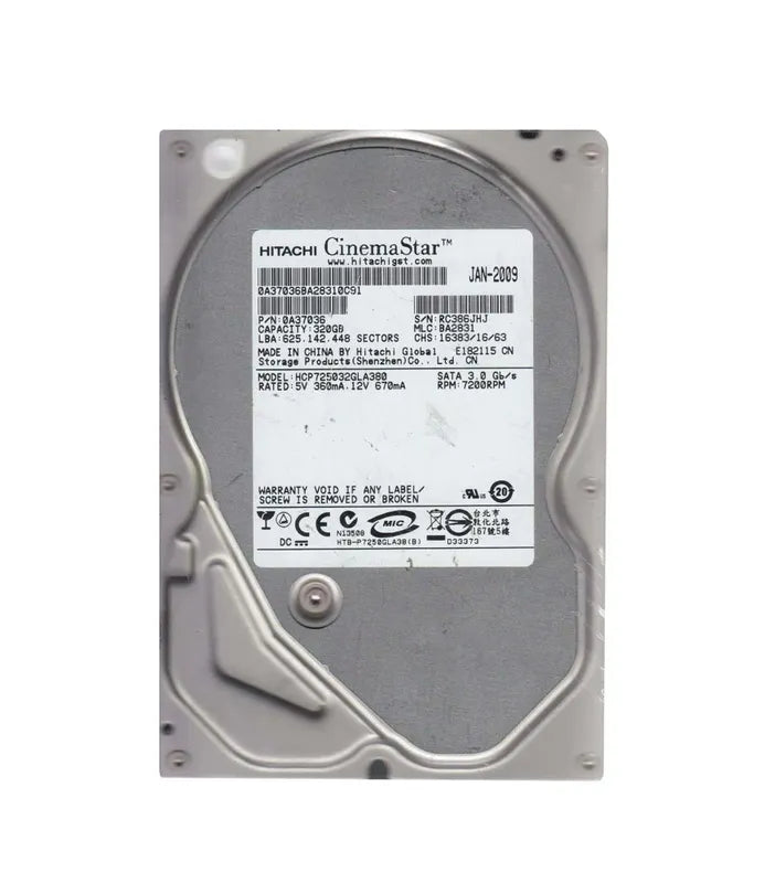 Hitachi Desktop Hard Drive - 0A37036