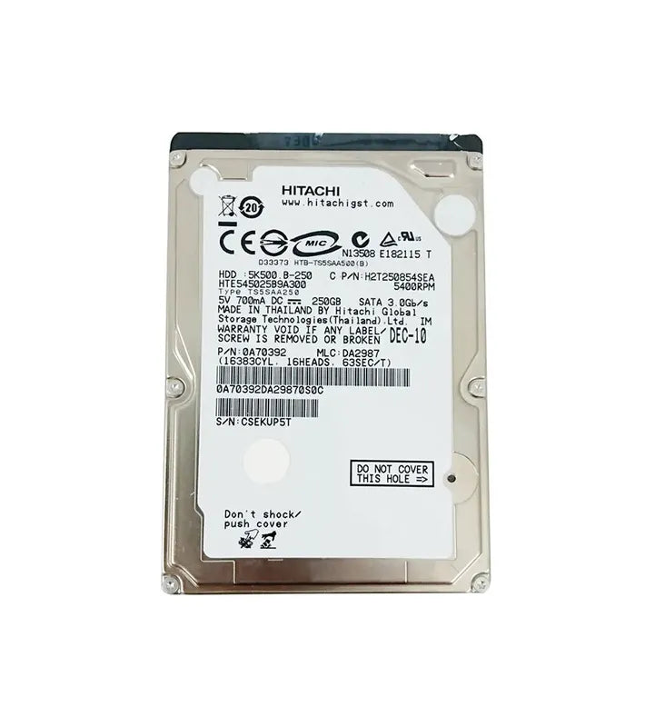 HGST Laptop Hard Drive - 0A70392