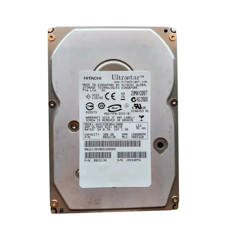 Hitachi Server Hard Drive - 0B22138