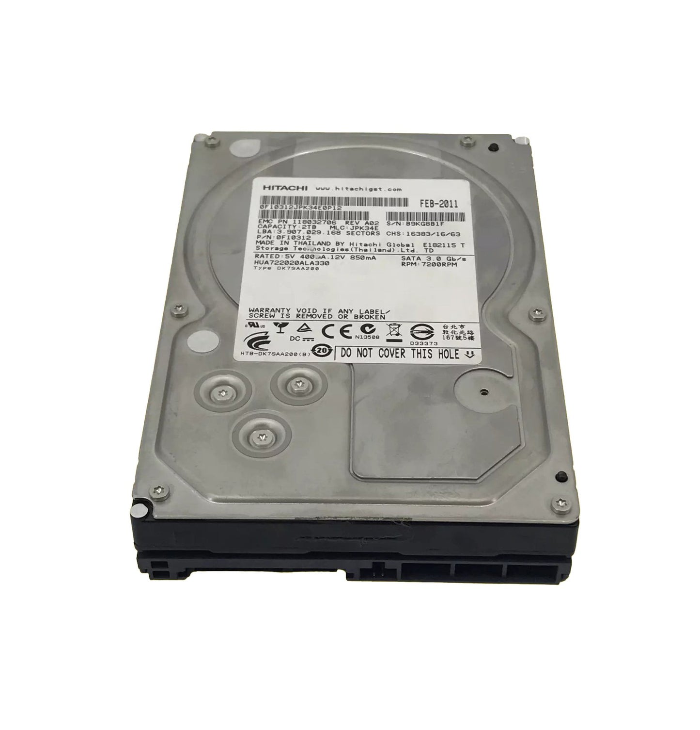 Hitachi Server Hard Disk Drive - 0F10312