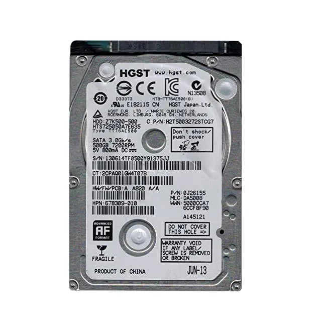 HGST Desktop Hard Drive - 0J26155