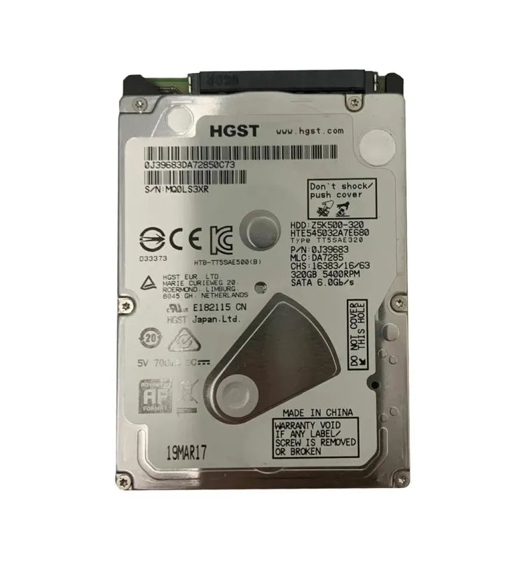 HGST Laptop Hard Drive - 0J39683