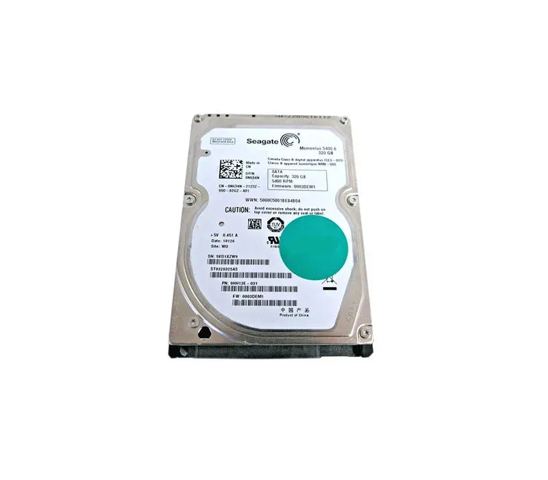 Dell Laptop Hard Drive - 0N634N