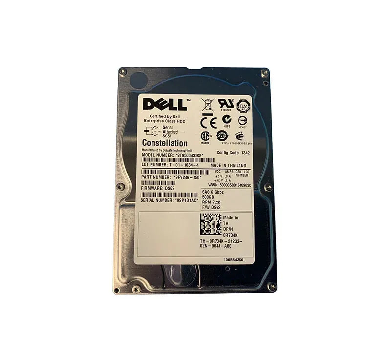 Dell Server Hard Drive - 0R734K