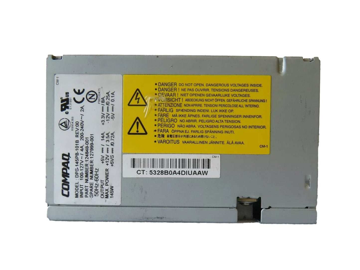 HP 145-Watts Power Supply - 127999-001