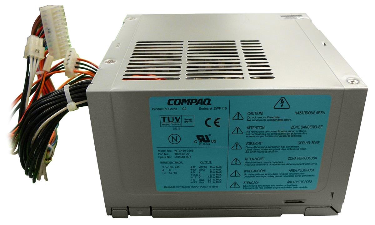 HP 460-Watts Power Supply - 189643-001