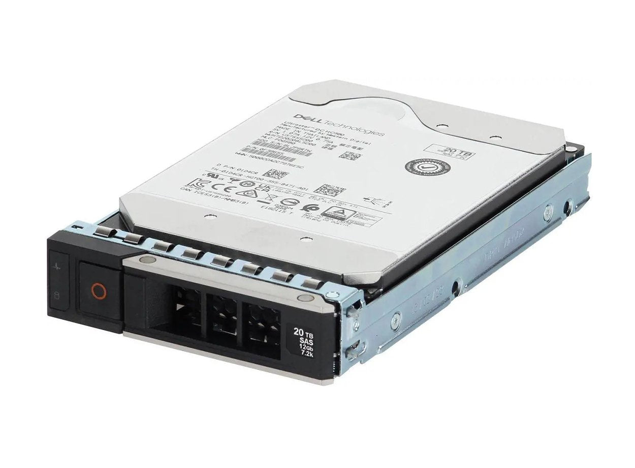 Dell EMC 20TB SAS 12Gb/s 3.5-inch Internal Hard Drive - 01D4CR