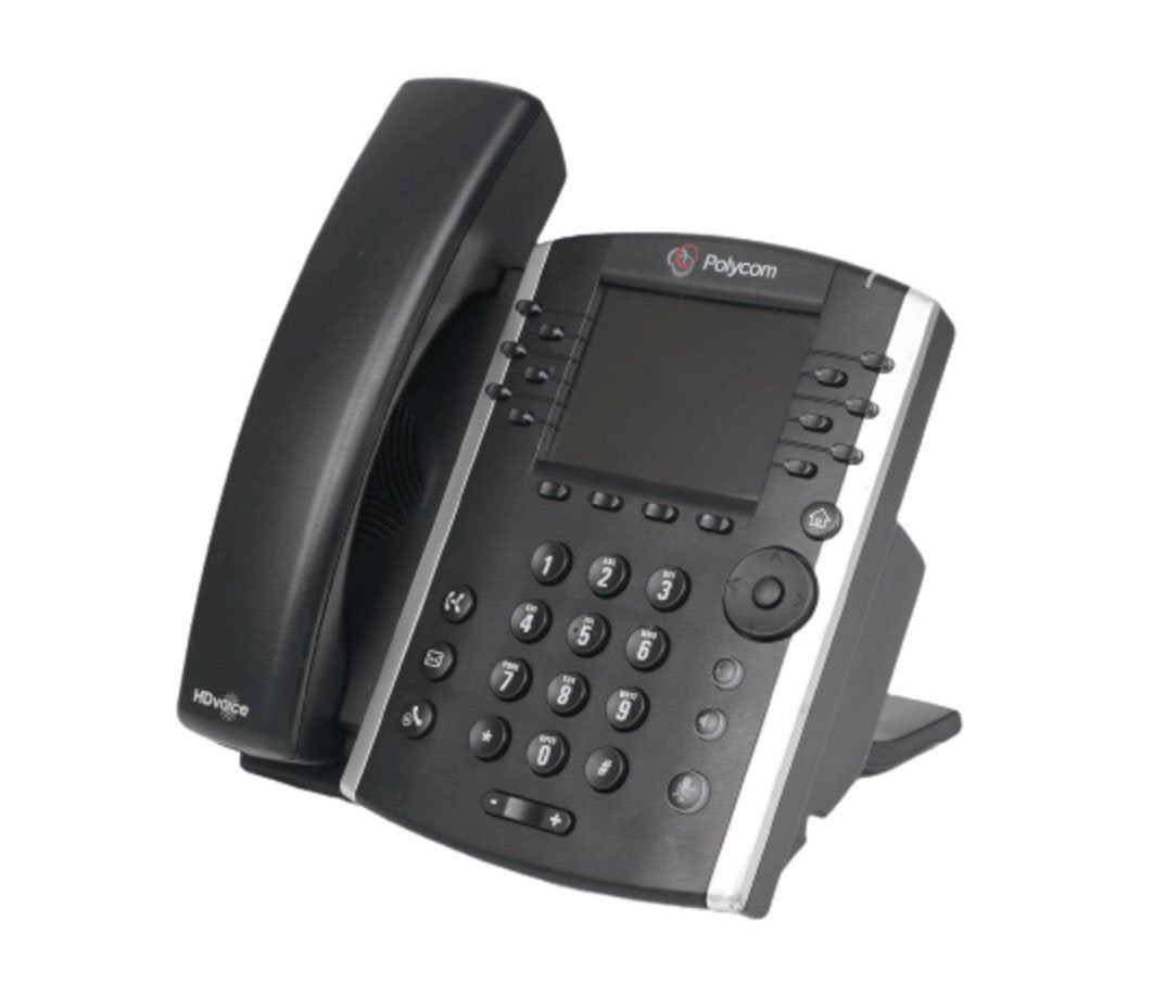 Polycom VVX 411 12-Lines Dual-Port Ethernet - 2200-48450-001