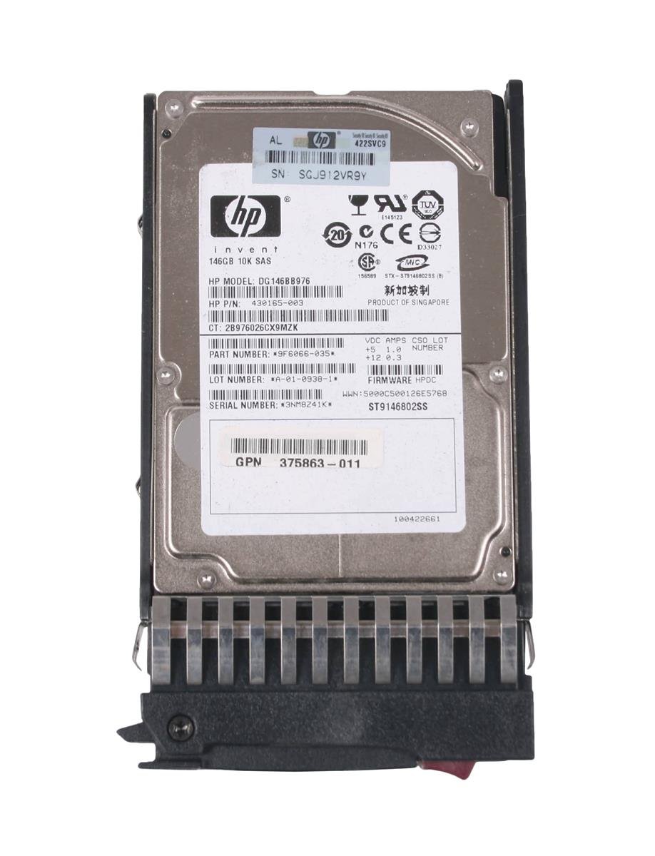 HP 146GB Server Hard Drive - 375863-011