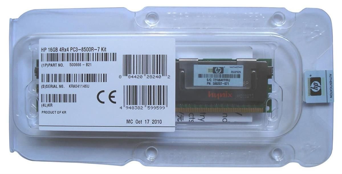 HP 16GB Server Memory Module - 500666-B21