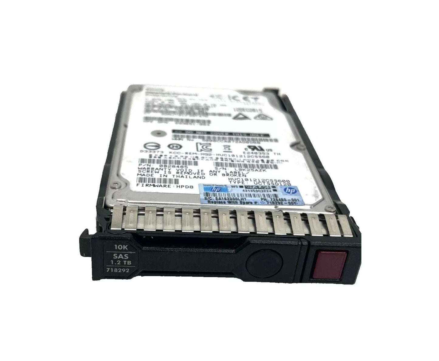 HP 1.2TB SAS 6Gb/s Hot Swap 10000RPM 2.5-Inch - EG1200FDNJT