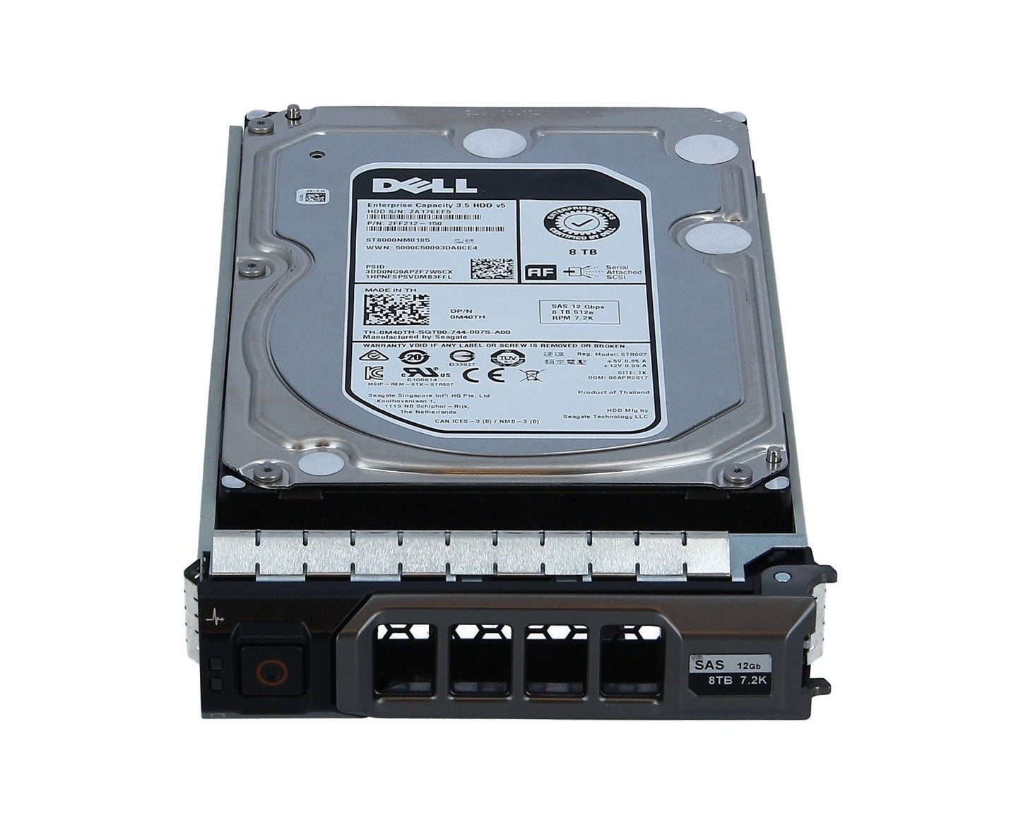 Dell 8TB SAS 12Gb/s Hot Swap 7200RPM (512e) 3.5-inc - 0M40TH