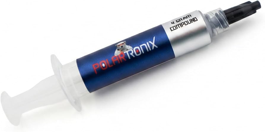 PolarTronix Premium Thermal Paste for Computer CPU GPU Laptop - USTP128-4 {{Product vendor}}