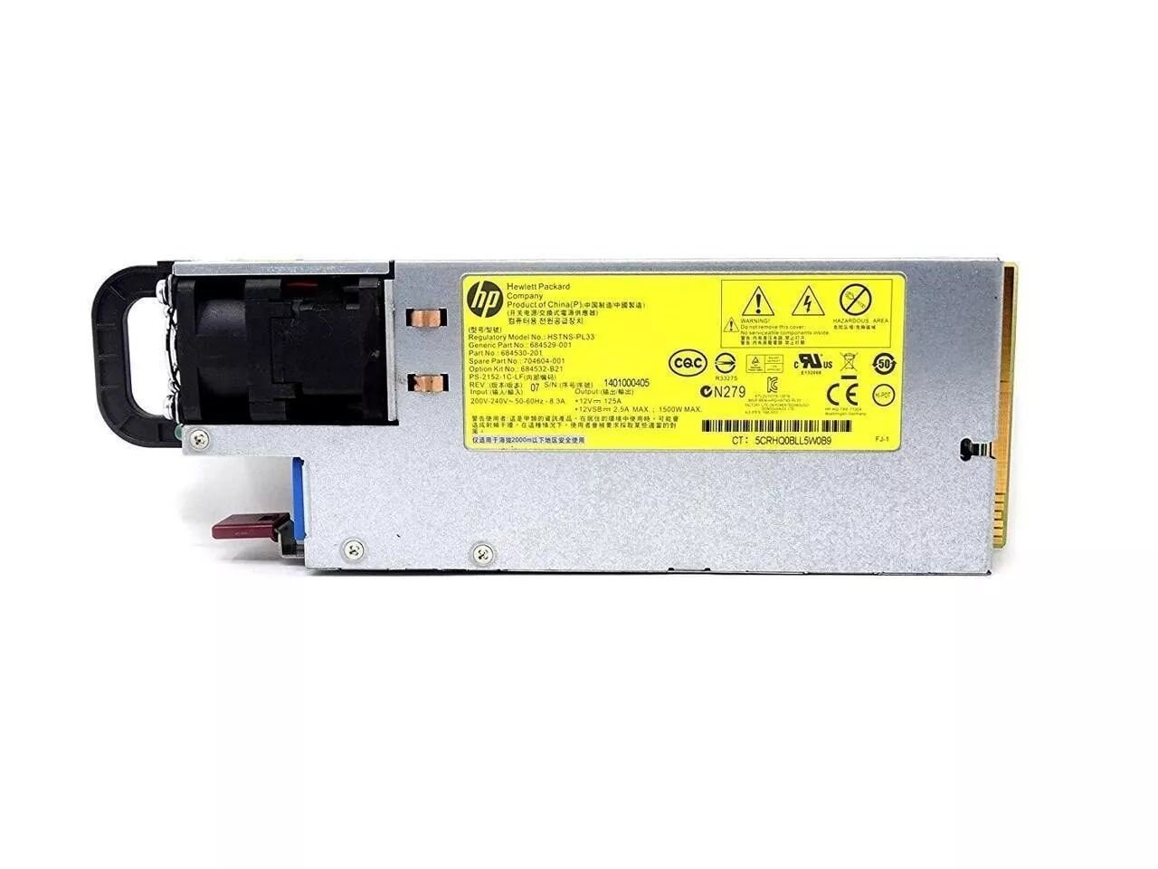 HP 1500-Watts Power Supply - 684529-001