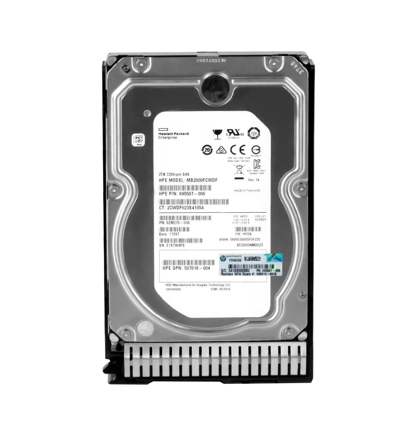 HP 2TB Server Hard Drive - 695507-006