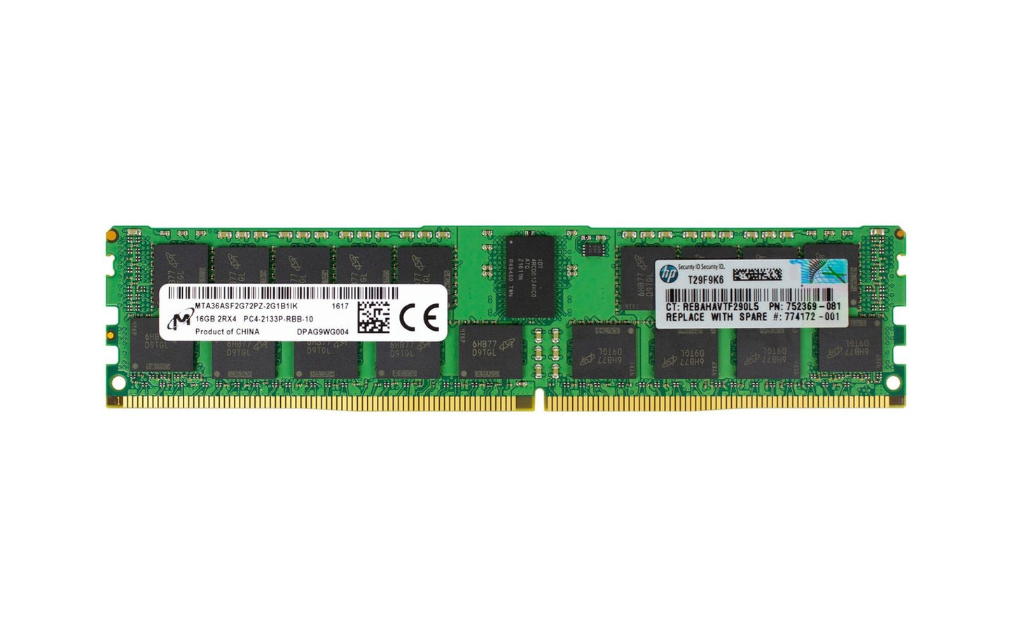 HPE 16GB Server Memory Module - 752369-081