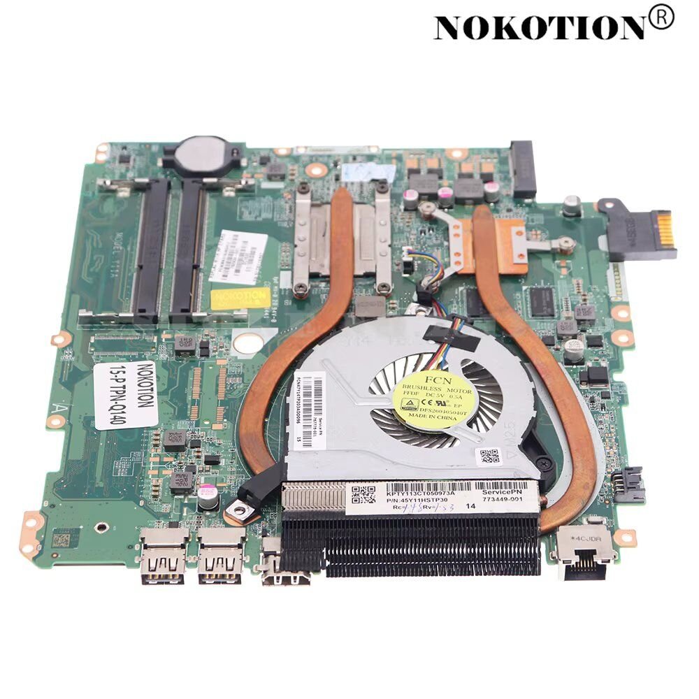 HP Laptop Motherboard - 799547-501