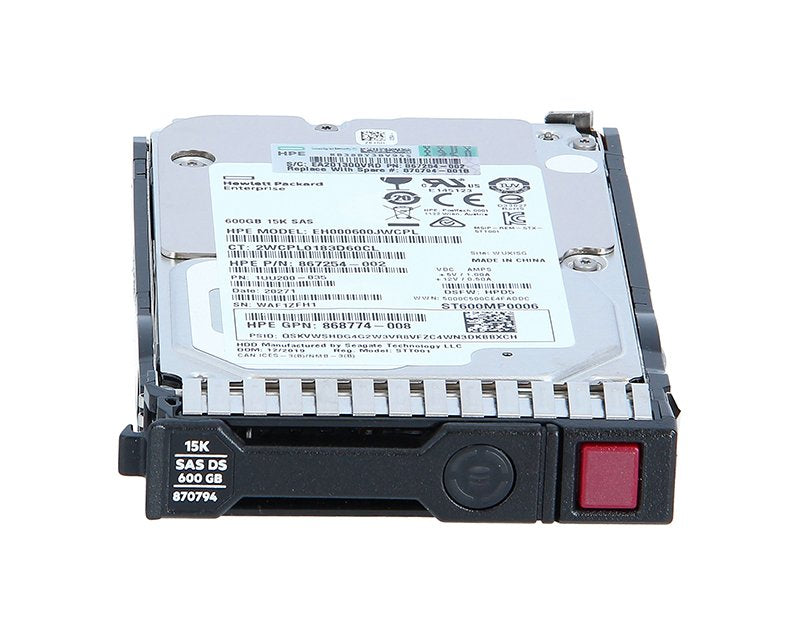 HP 600GB SAS 12Gb/s Hot Swap Digitally Signed 1 - 870794-001
