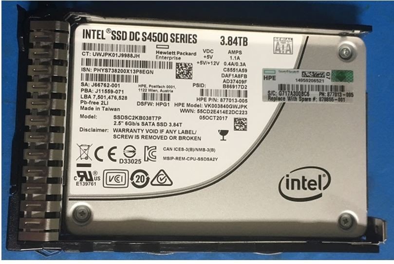 HPE Solid State Drive - 878855-001