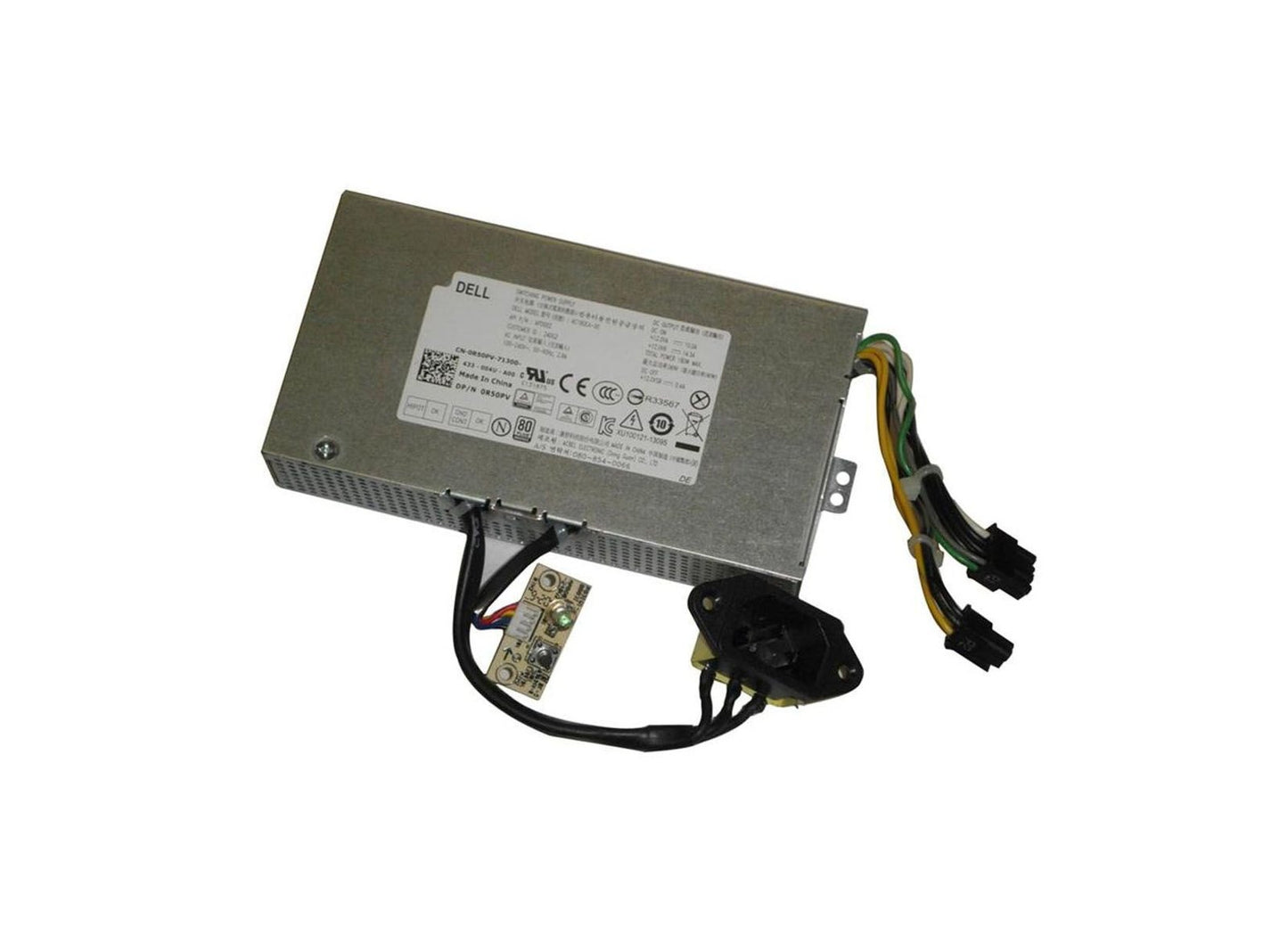 Dell 180-Watts Power Supply - 8WJ7H