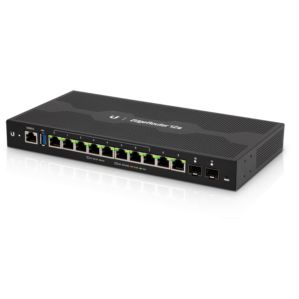 Ubiquiti EdgeRouter 12P 12-Ports Advanced high-performance Gigabit Router - ER-12P {{Product vendor}}