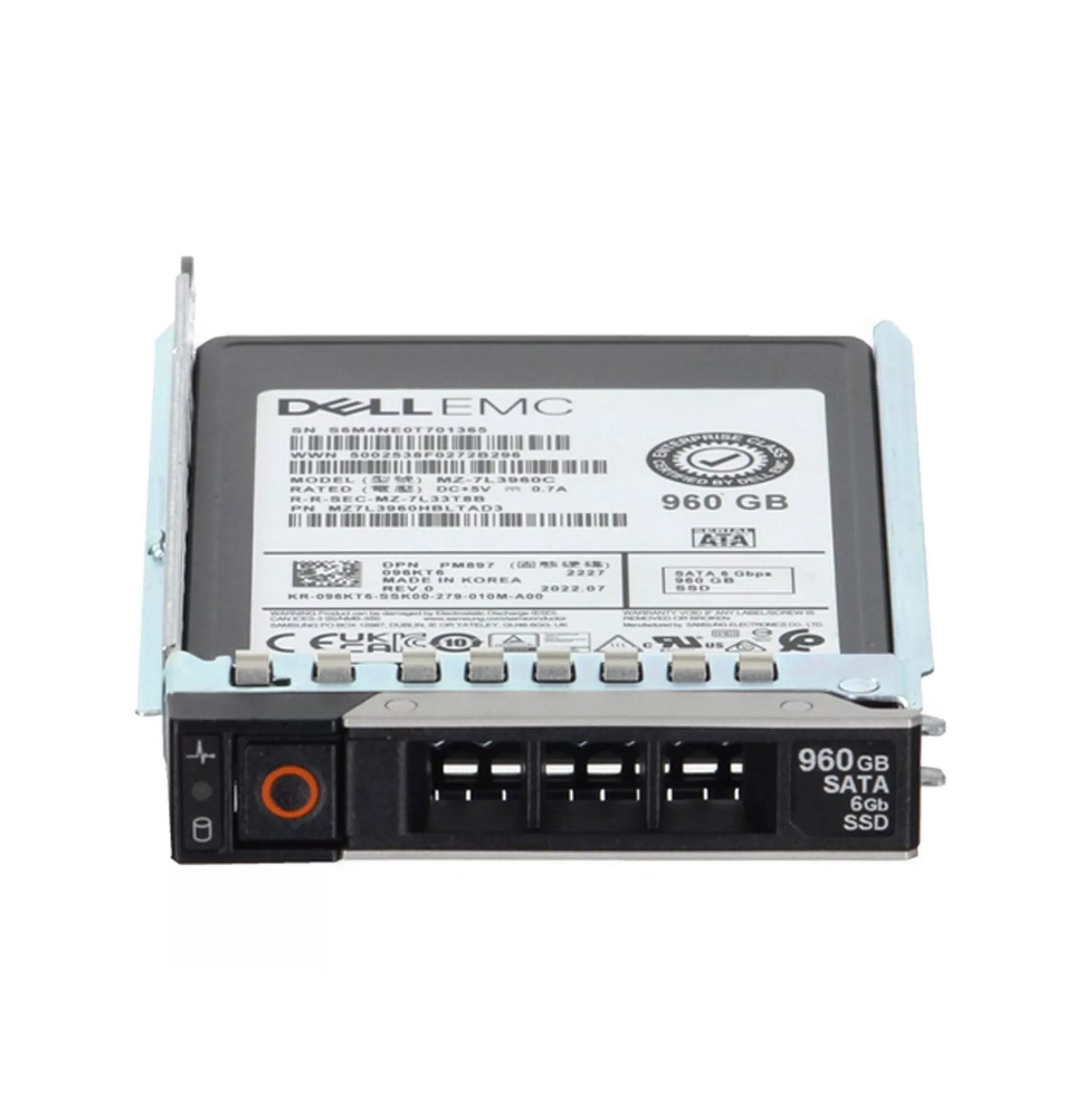 Dell 960GB Solid State Drive (SSD) - 96KT6