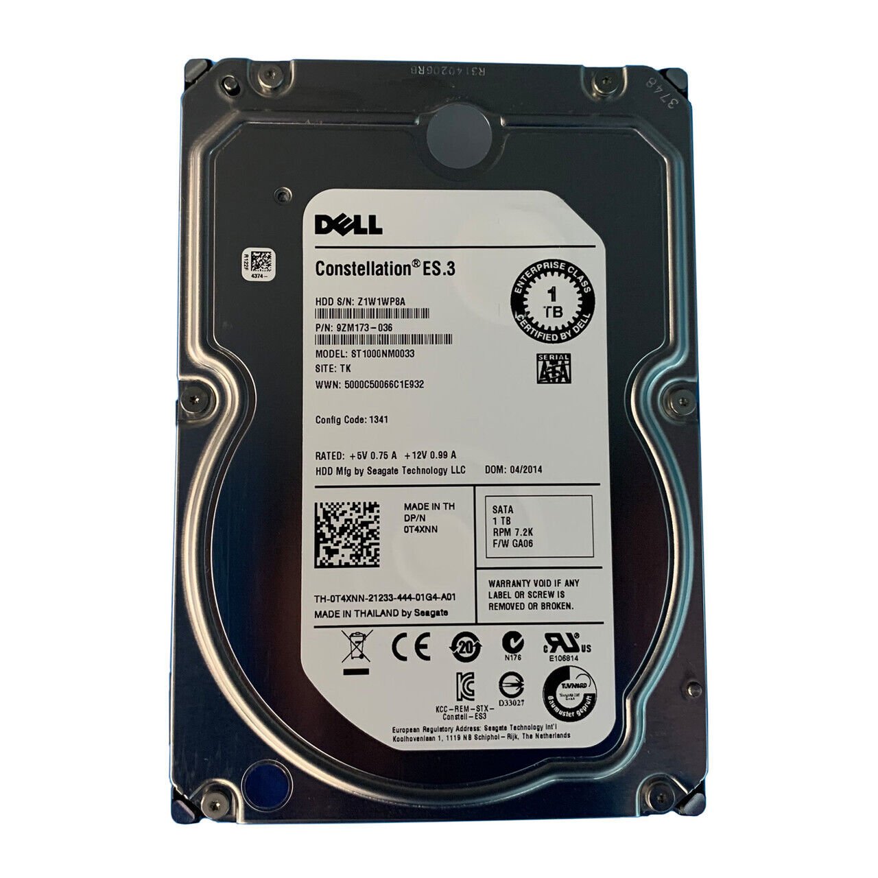 Seagate 1TB Desktop Hard Drive - 9ZM173-036