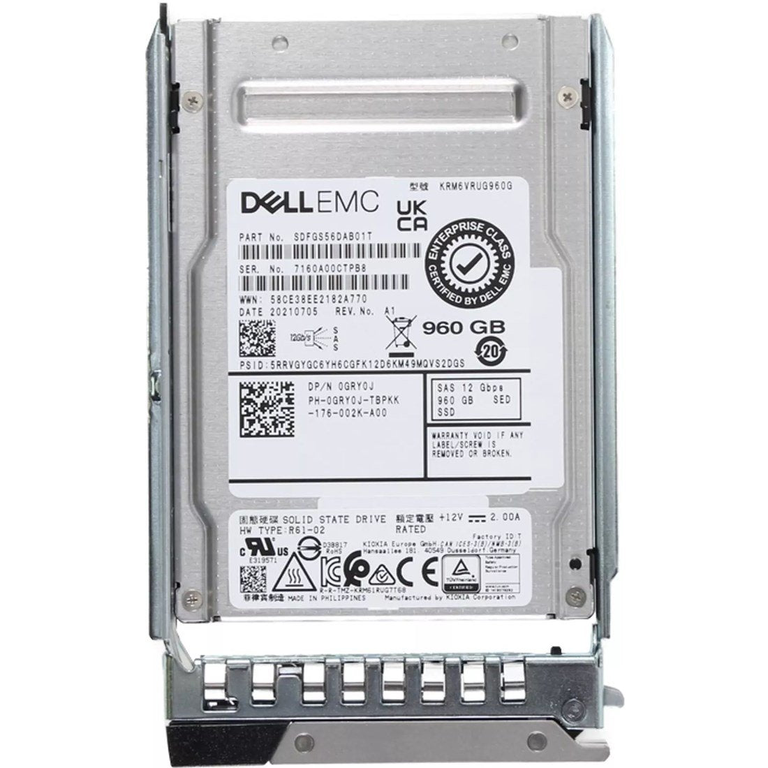 Dell Product Image GRY0J