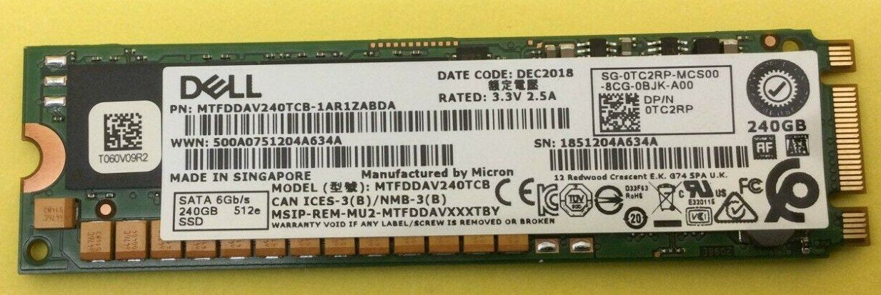 Micron Product Image MTFDDAV240TCB-1AR1ZABDA