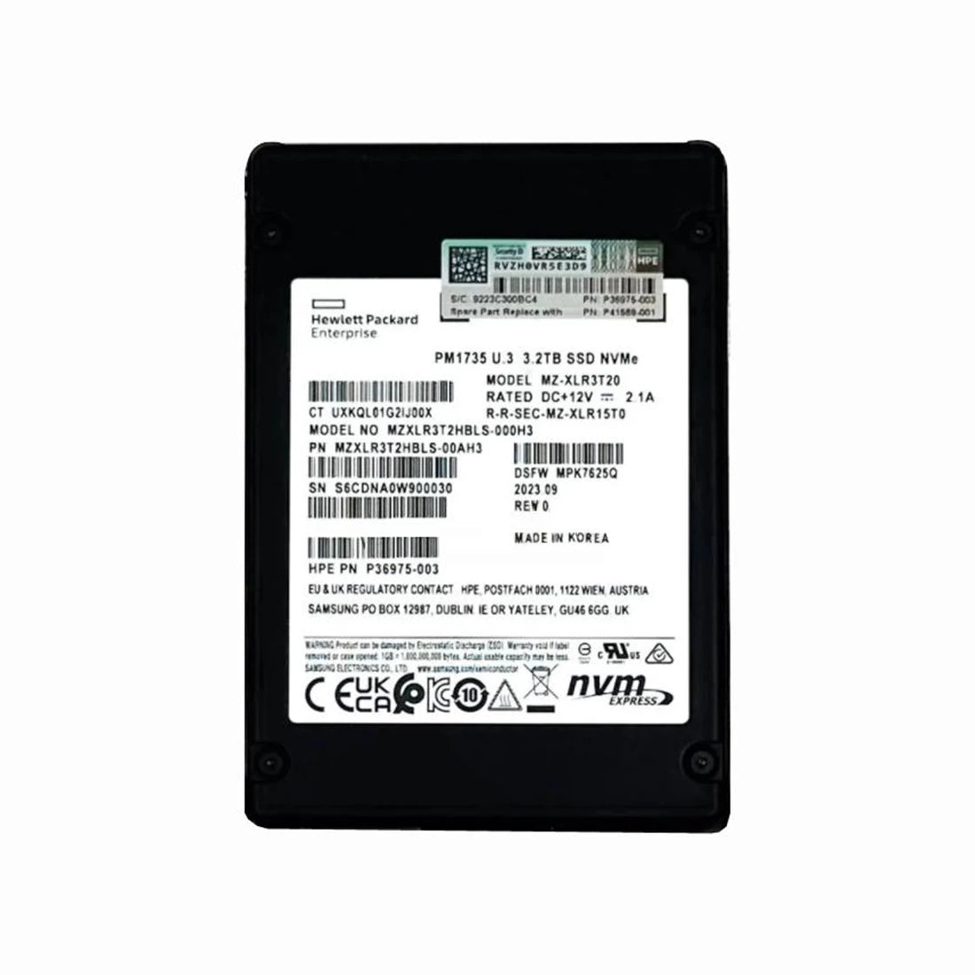 Samsung Product Image MZXLR3T2HBLS-000H3