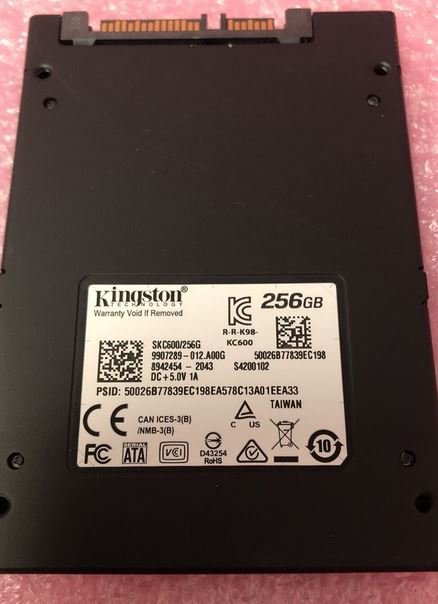 Kingston Product Image SKC600256G