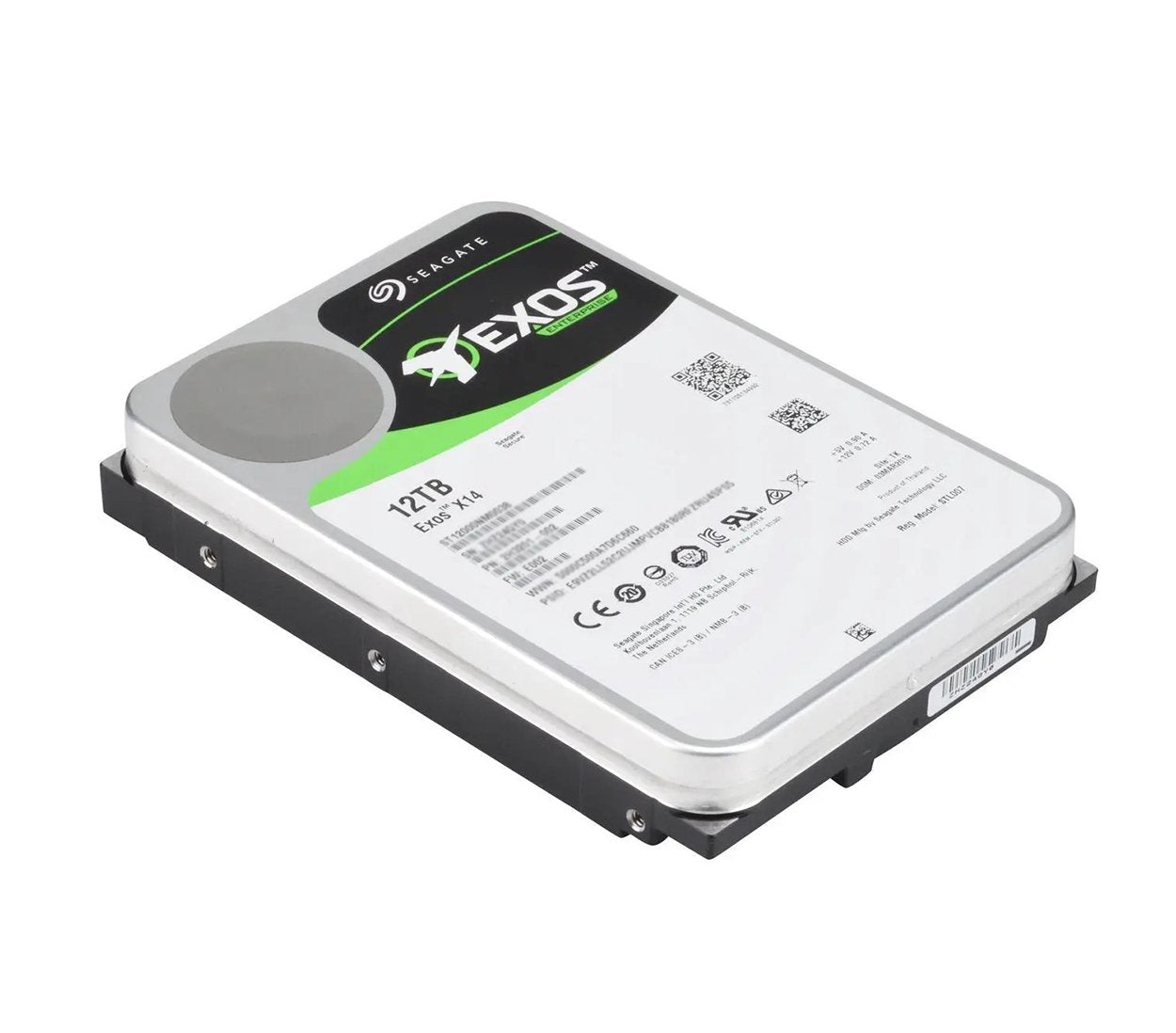 Seagate Exos X14 12TB SAS 12Gb/s Internal Hard Drive - ST12000NM0278
