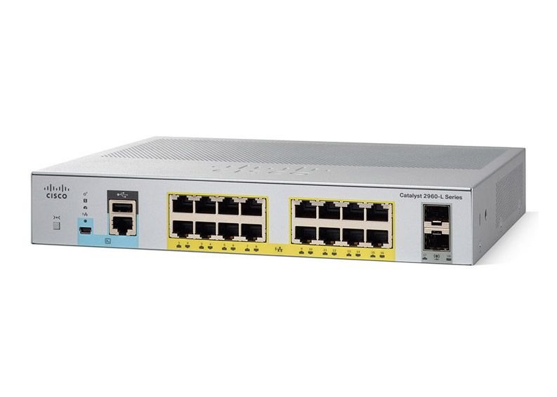 Cisco Catalyst 1000 Network Switch - C1000-16FP-2G-L