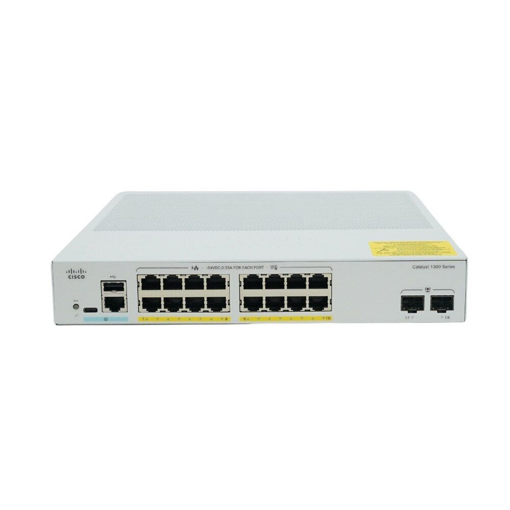 Cisco Catalyst 1300 Network Switch - C1300-16P-2G