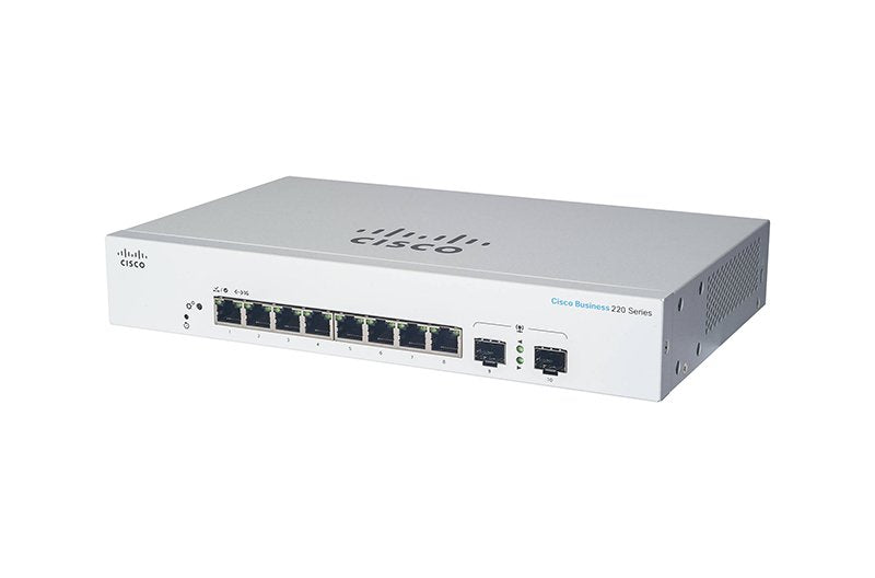 Cisco Network Switch - CBS220-8FP-E-2G