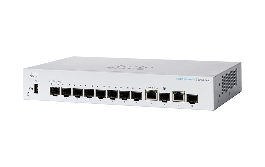 Cisco Business 350 Network Switch - CBS350-8S-E-2G-NA