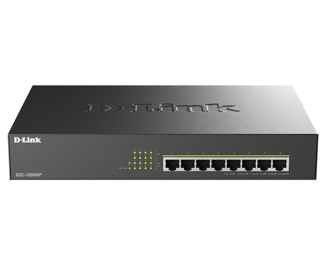 D-link Network Switch - DGS-1008MP