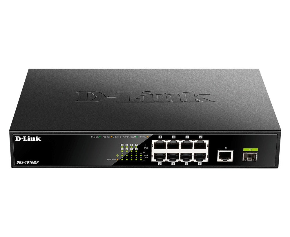 D-link Network Switch - DGS-1010MP