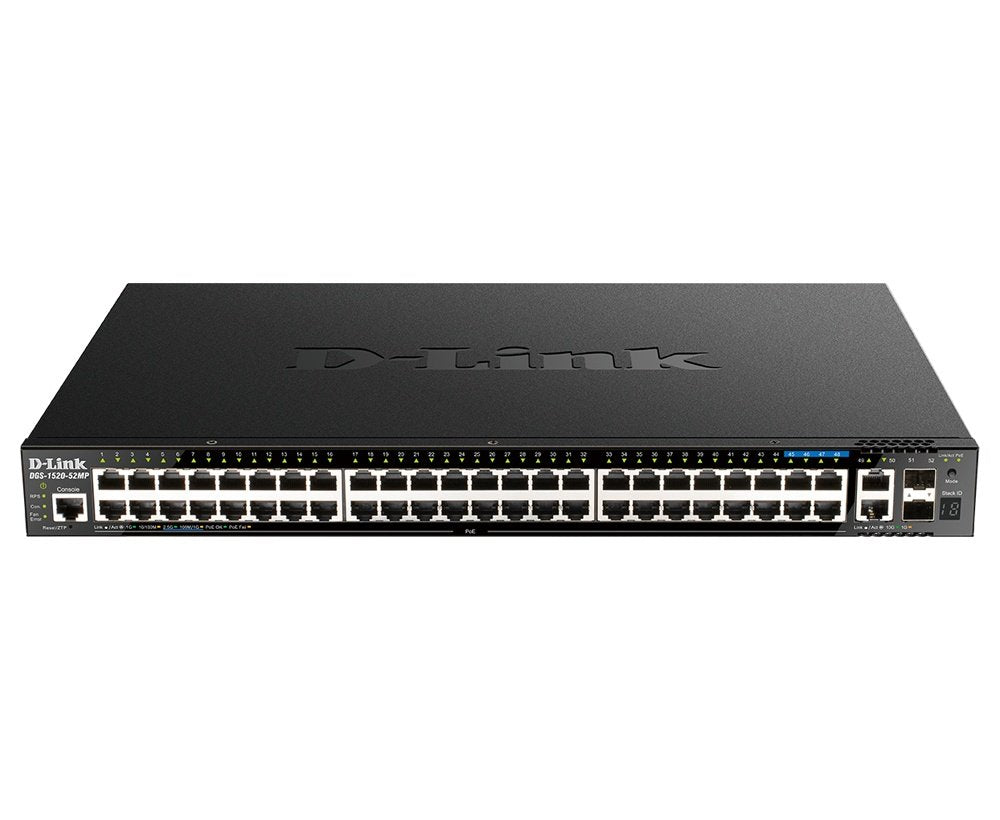 D-link Network Switch - DGS-1520-52MP