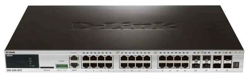 D-Link Network Switch - DGS-3420-28TC
