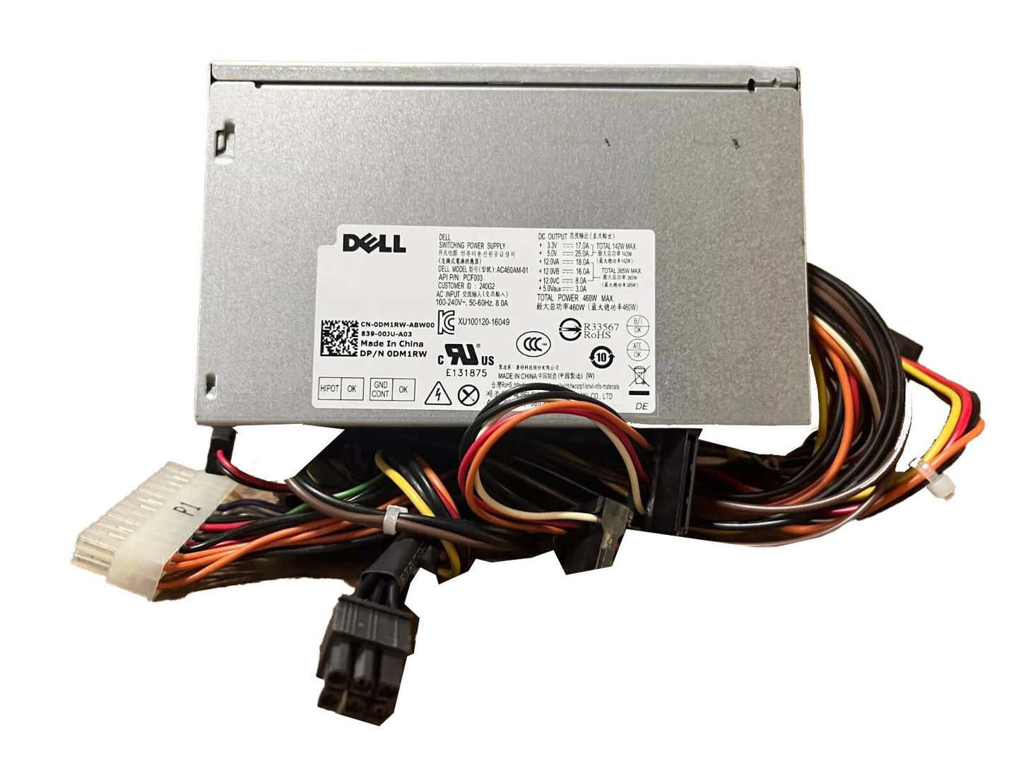 Dell 460-Watts Power Supply - DM1RW