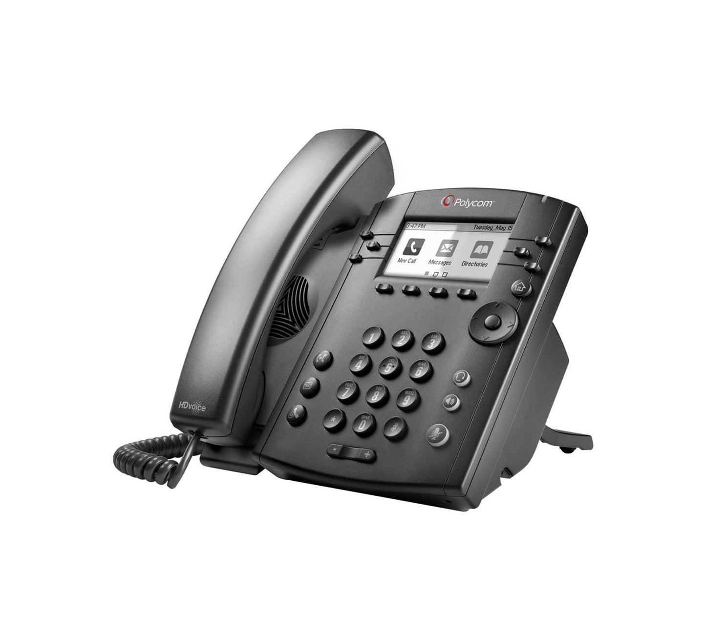 Polycom VVX 301 6-Lines Dual-Port Ethernet - 2200-48300-025
