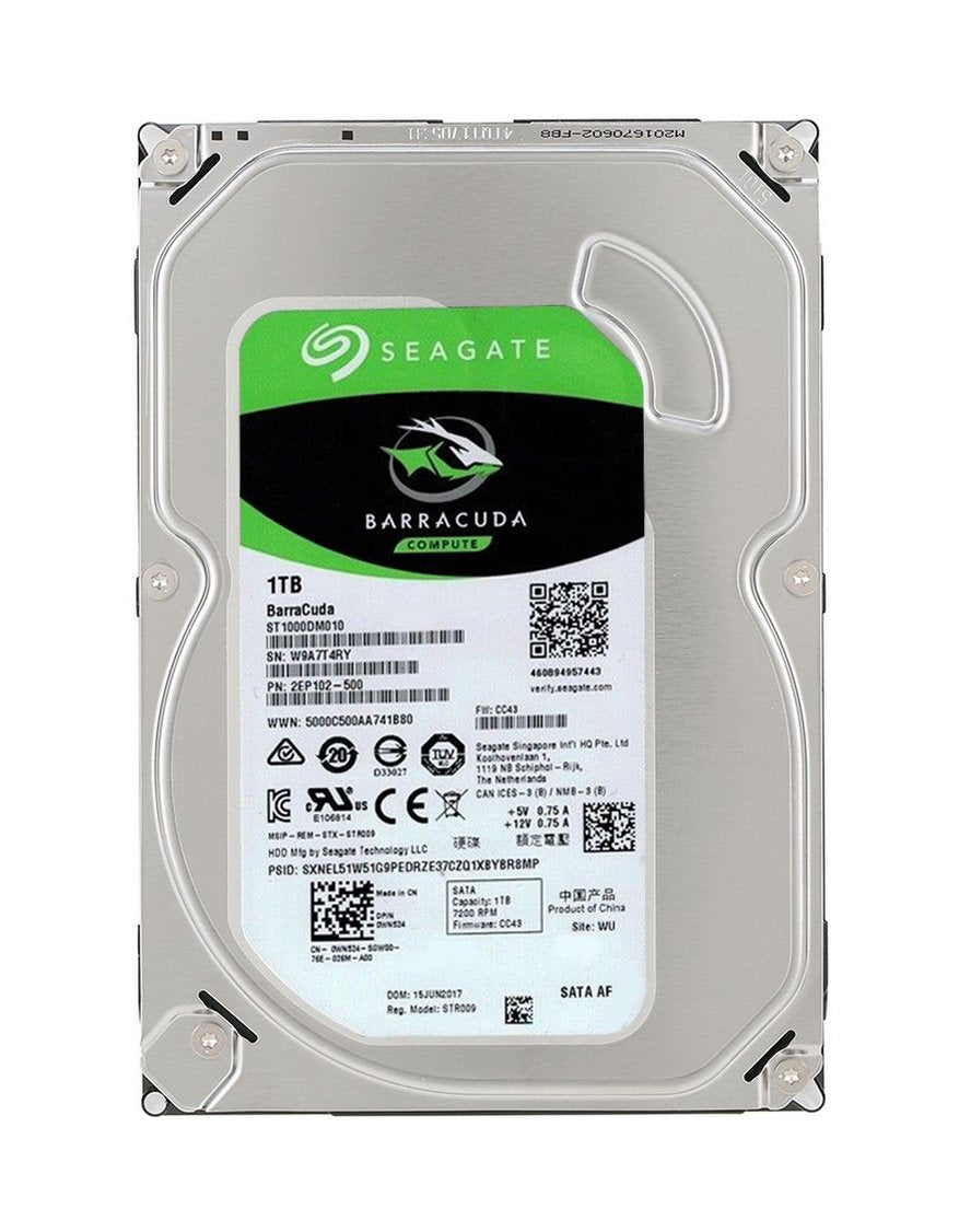 Seagate BarraCuda Compute 1TB SATA 6Gb/s 7200RP - 2EP102-500